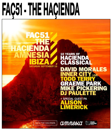 Cartel de AMNESIA IBIZA