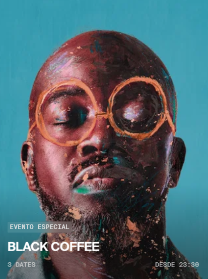 Cartel de BLACK COFFEE