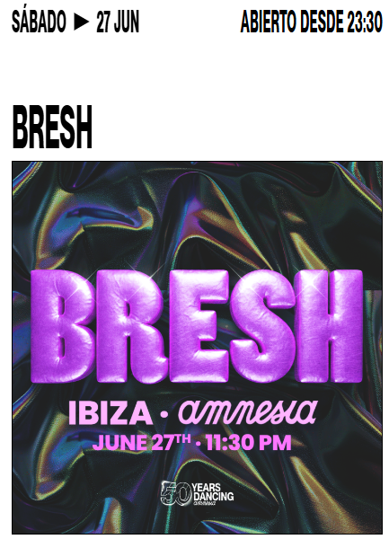 Cartel de BRESH