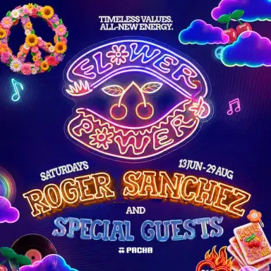 Cartel de FLOWER POWER