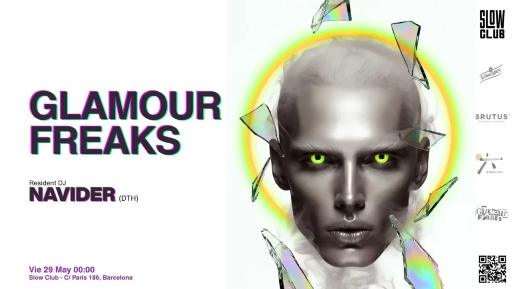 Cartel de GLAMOUR FREAKS