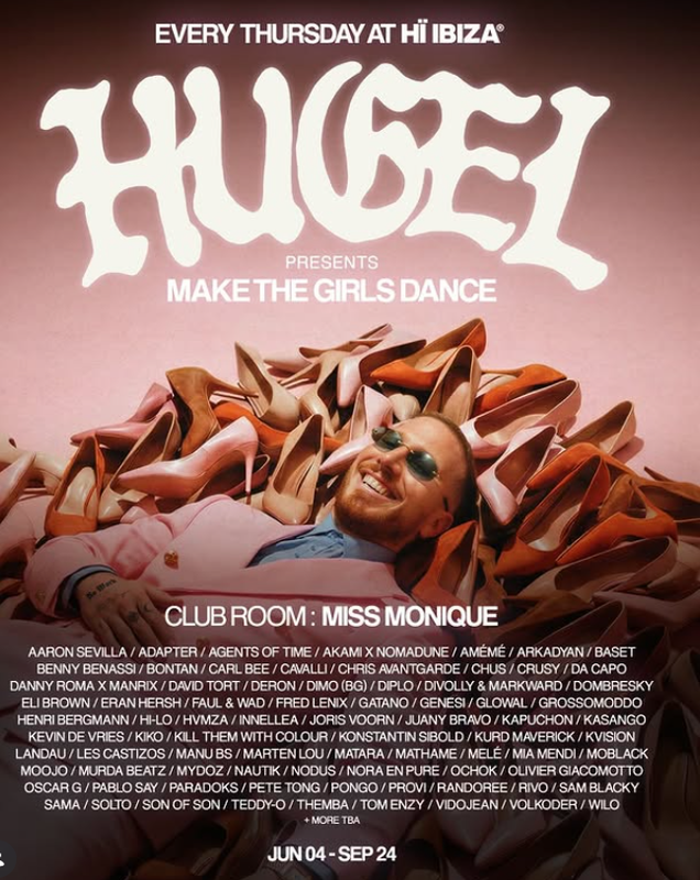 Cartel de HI IBIZA