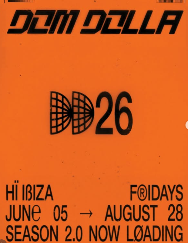Cartel de HI IBIZA
