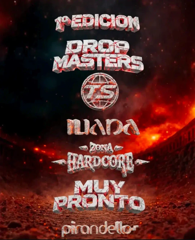 Cartel de ILIADA CLUB X TOTAL SOUND X ZONA HARDCORE