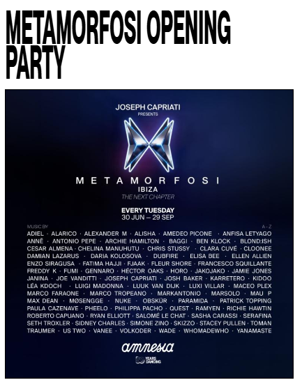 Cartel de METAMORFOSI