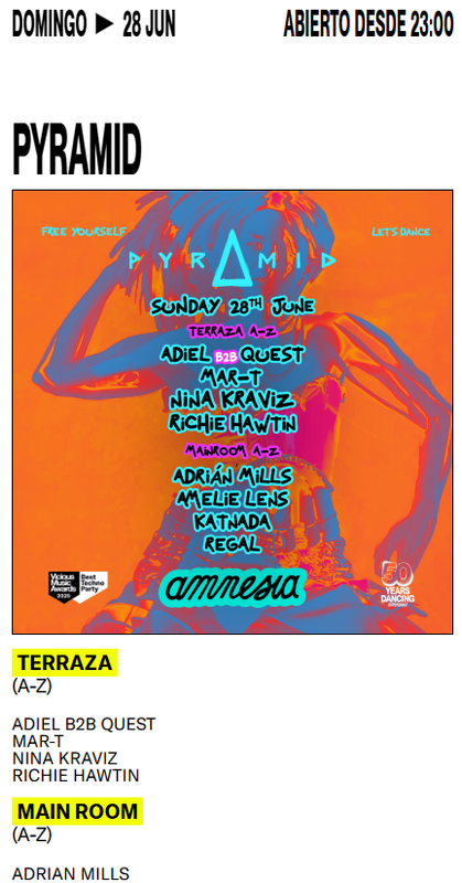 Cartel de PYRAMID