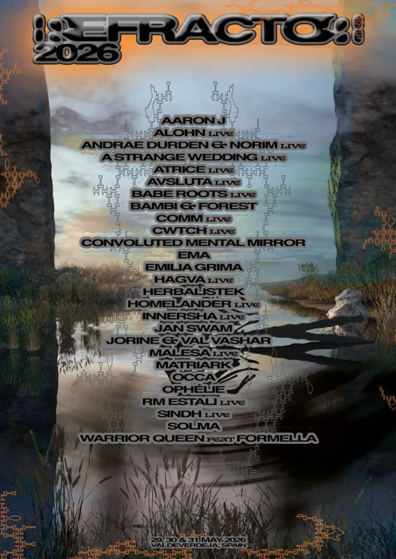 Cartel de REFRACTOR 2026