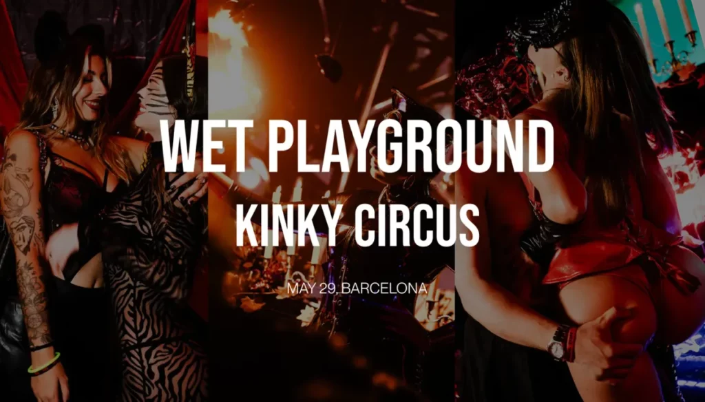 Cartel de SEX POSITIVE PARTY KINKY CIRCUS