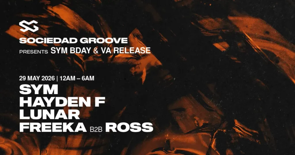 Cartel de SOCIEDAD GROOVE