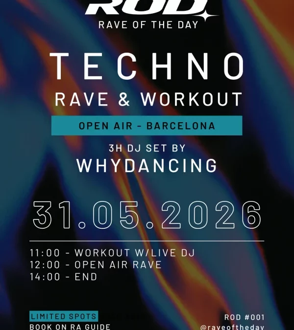 TECHNO RAVE AND WORKOUT OPEN AIR