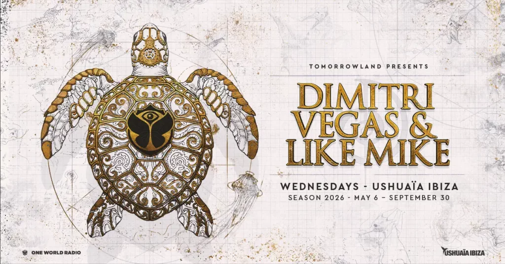 Cartel de TOMORROWLAND AND DIMITRI VEGAS AND LIKE MIKE