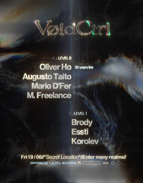 Cartel de VOID CONTROL