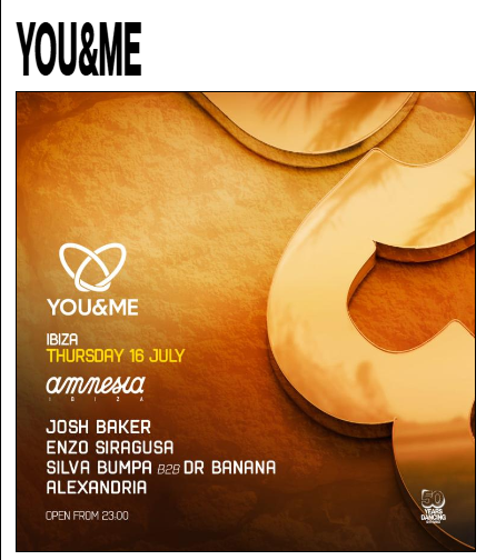 Cartel de YOU AND ME