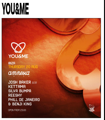 Cartel de YOU AND ME