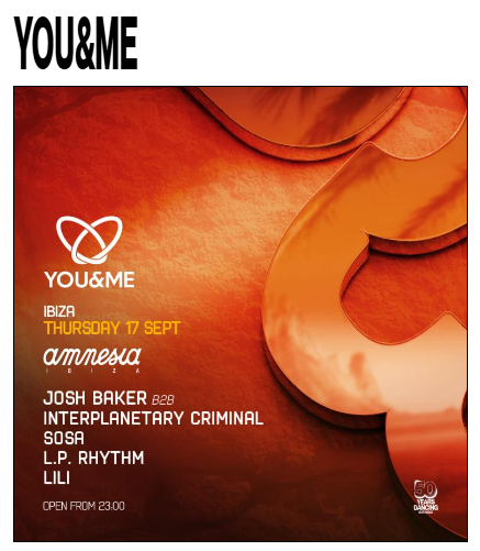 Cartel de YOU AND ME