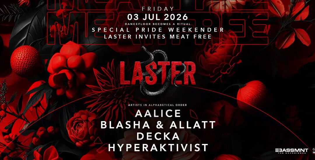 SPECIAL PRIDE WEEKENDER PART I x MEAT FREE