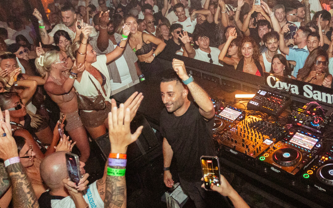 Joseph Capriati vuelve a Cova Santa el 19 de septiembre tras protagonizar uno de los grandes momentos del verano en Ibiza