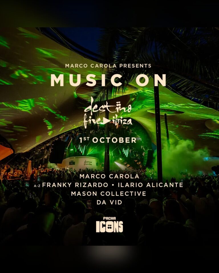 Marco Carola PRESENTS MUSIC ON