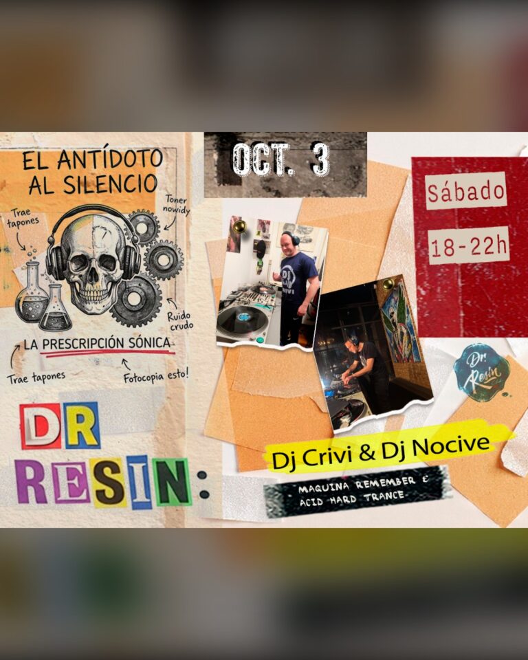 Dr. Resin presenta Crivi & Nocive