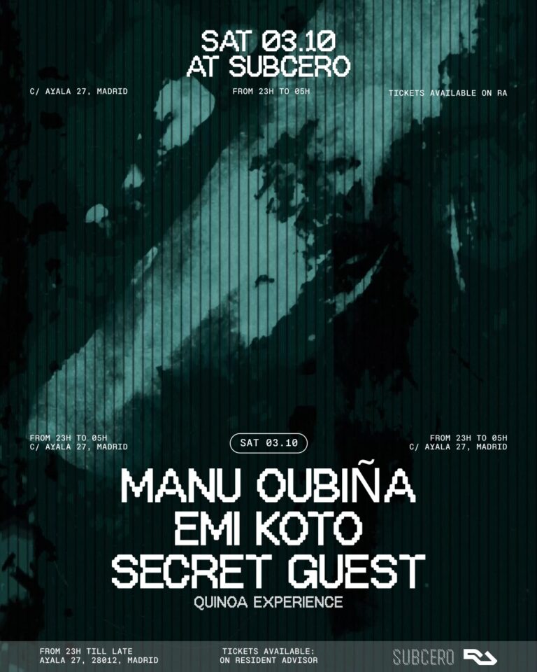 SUBCERO CLUB x QUINOA EXPERIENCE