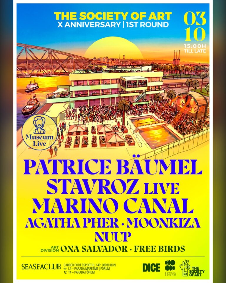 TSOA: X Years w. Patrice Bäumel, Stavroz Live & Marino Canal (Open Air)