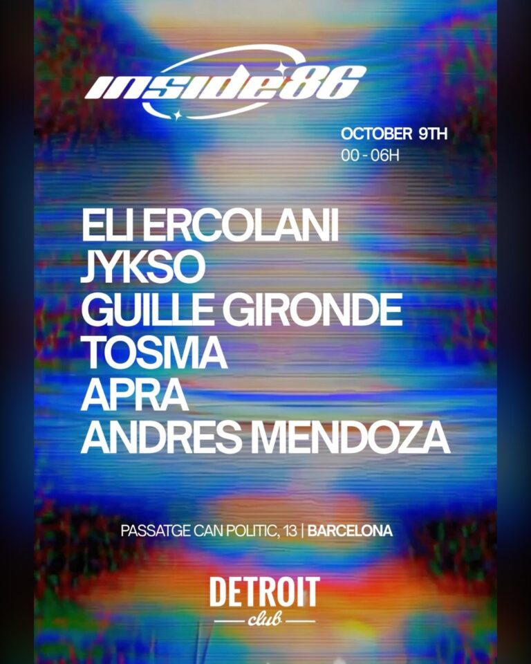 INSIDE 86 at DETROIT CLUB BCN