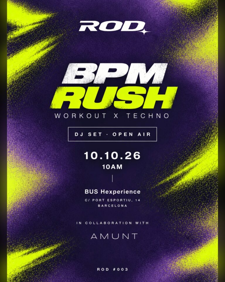 BPM RUSH – Workout x Techno Open Air