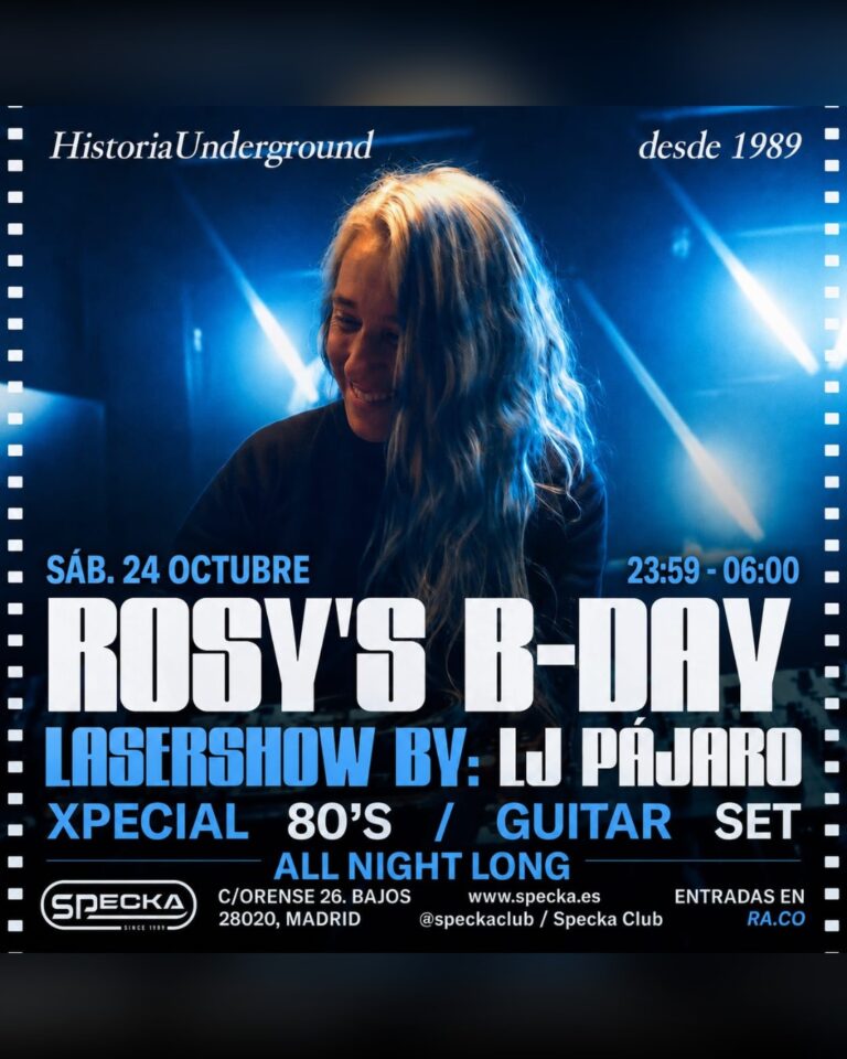 Rosy B-Day & LJ Pájaro