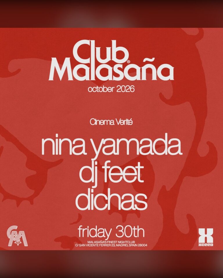Cinema Verité con Nina Yamada, DJ Feet y Dichas