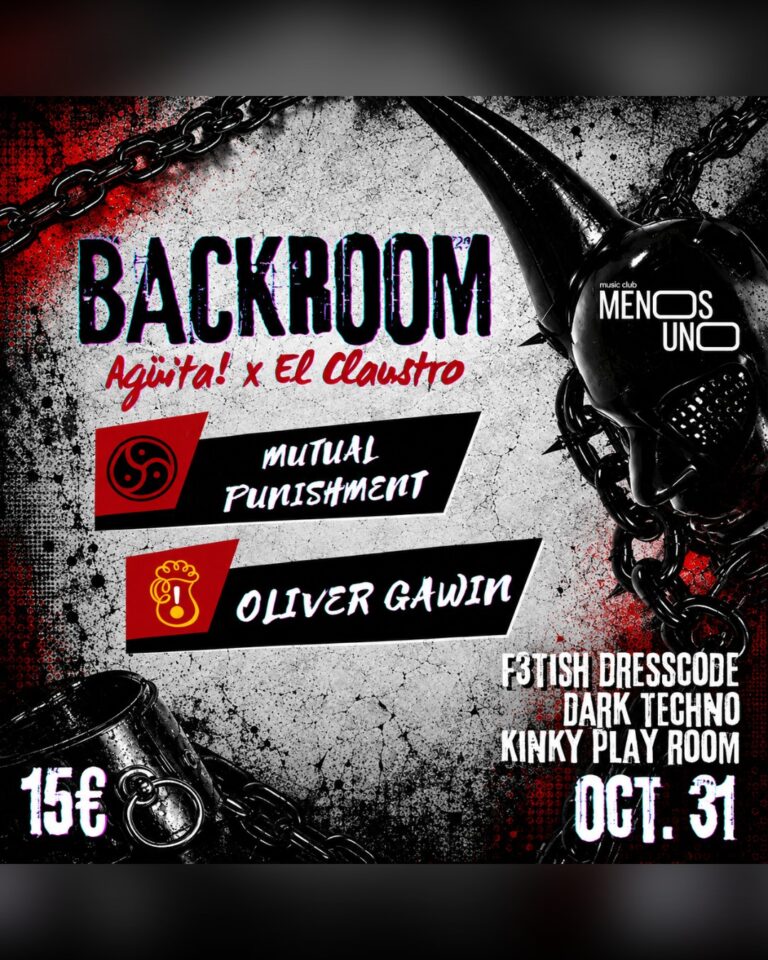 BACKROOM Agüita x El Claustro