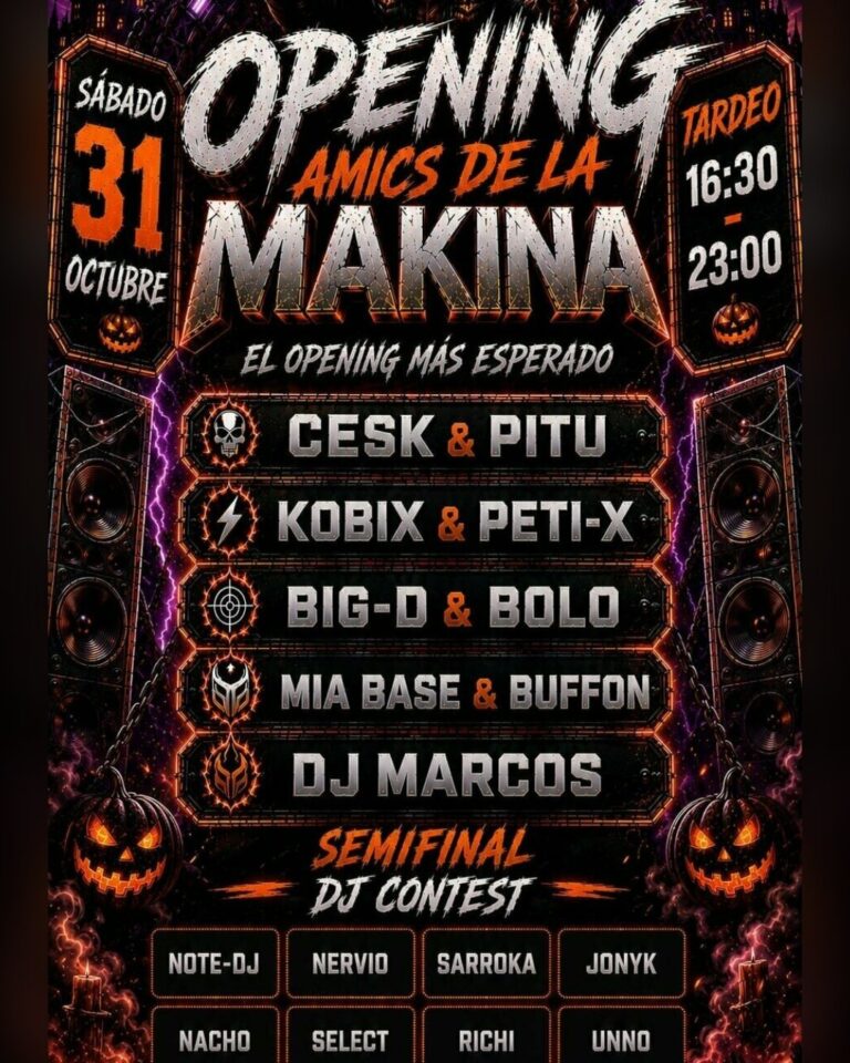 OPENING AMICS DE LA MAKINA