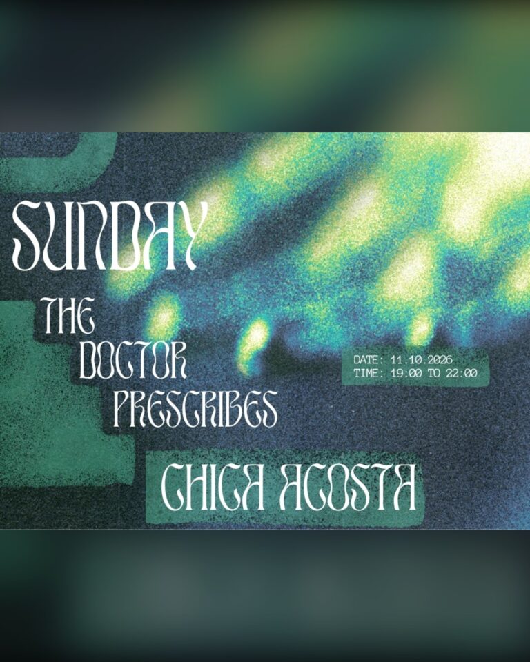 Sunday’s Prescription