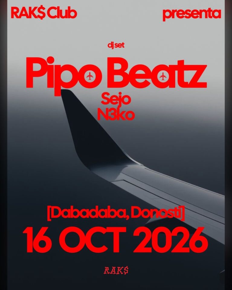 Rak$ Club: Pipo Beatz + Sejo + N3ko