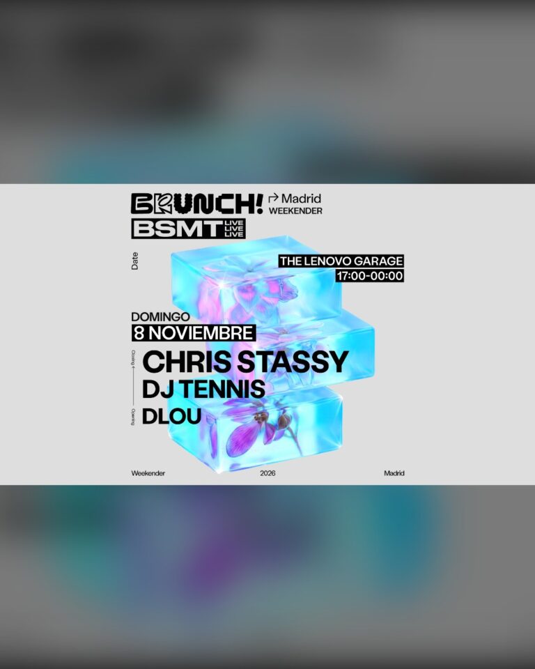 Brunch Electronik Madrid x BSMT Live