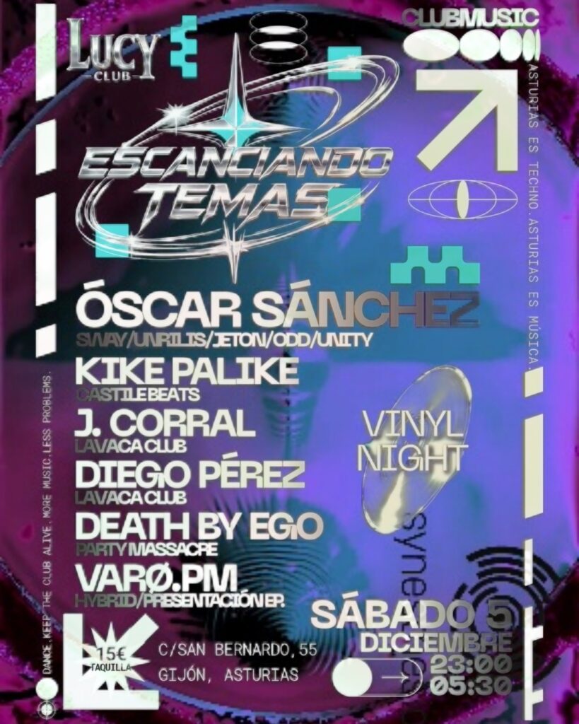 Cartel de ESCANCIANDO TEMAS