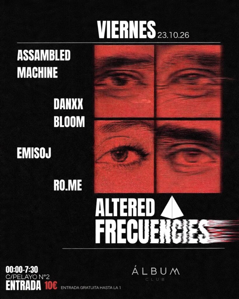 Cartel de ALTERED FRECUENCIES