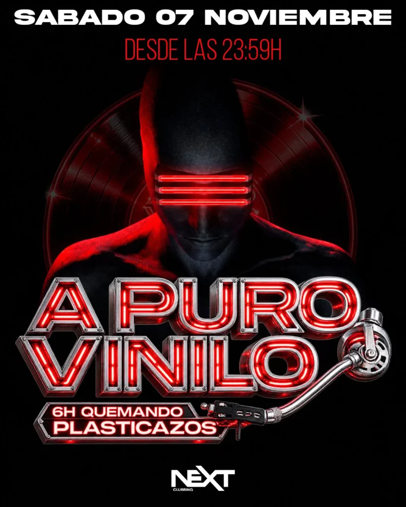Cartel de A PURO VINILO