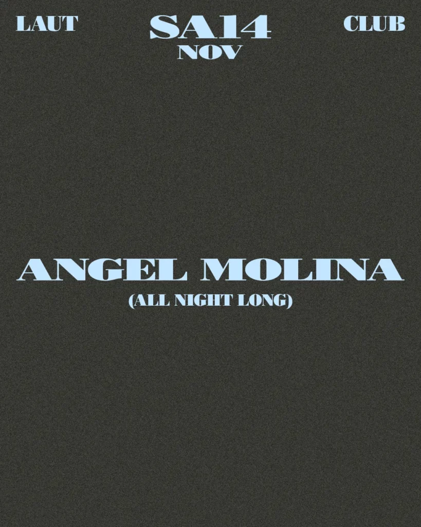 Cartel de ANGEL MOLINA