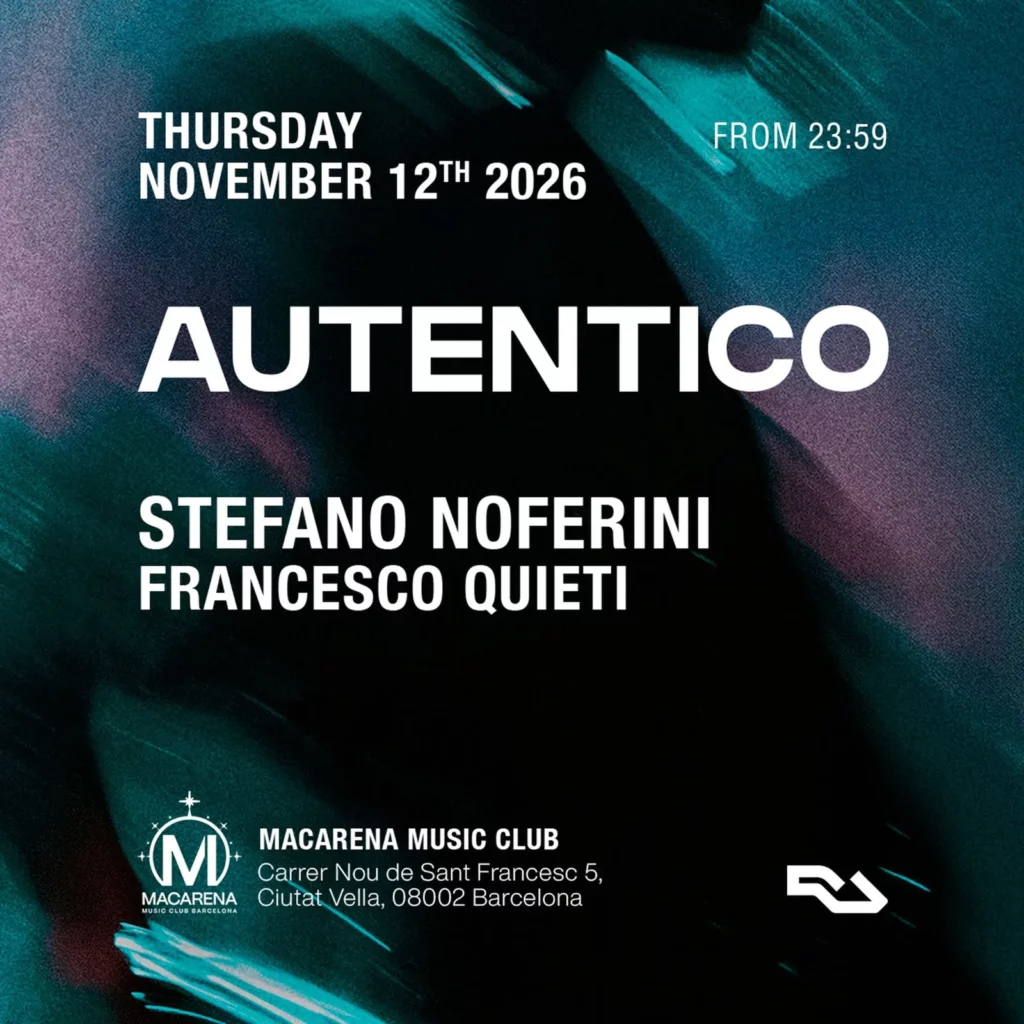 Cartel de AUTENTICO