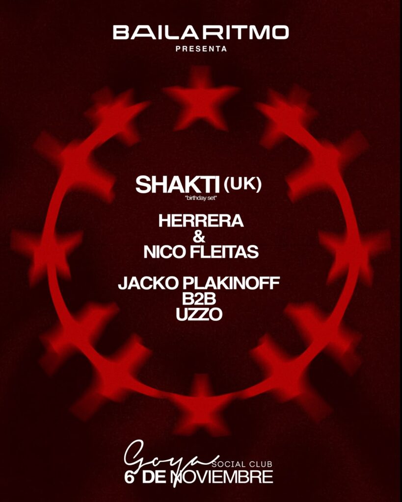 Cartel de BAILA RITMO WITH SHAKTI