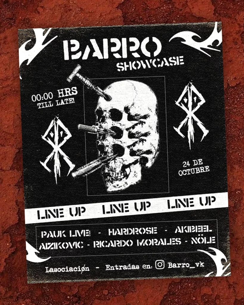 Cartel de BARRO /// SHOWCASE