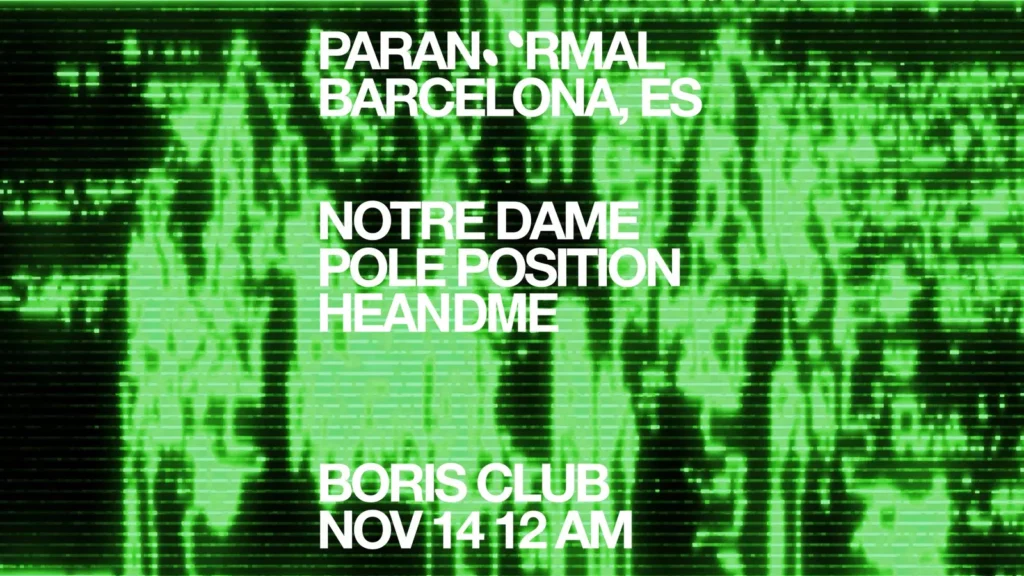 Cartel de BORIS CLUB