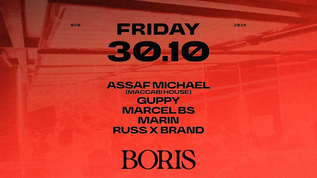 Cartel de BORIS CLUB