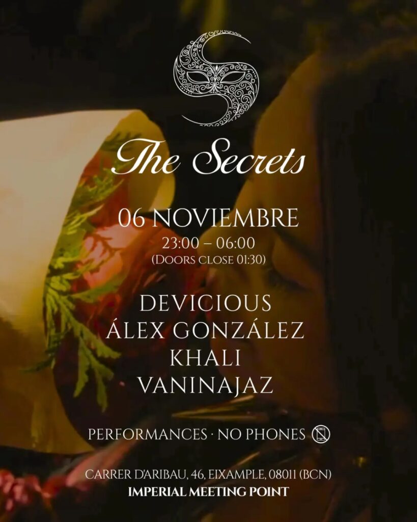 Cartel de THE SECRETS BARCELONA