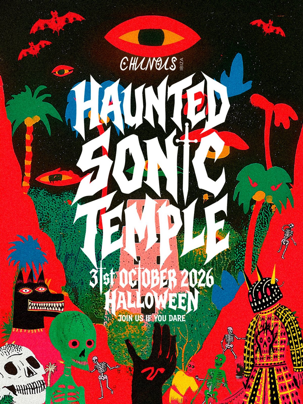 Haunted Sonic Temple, el Halloween de Chinois Ibiza
