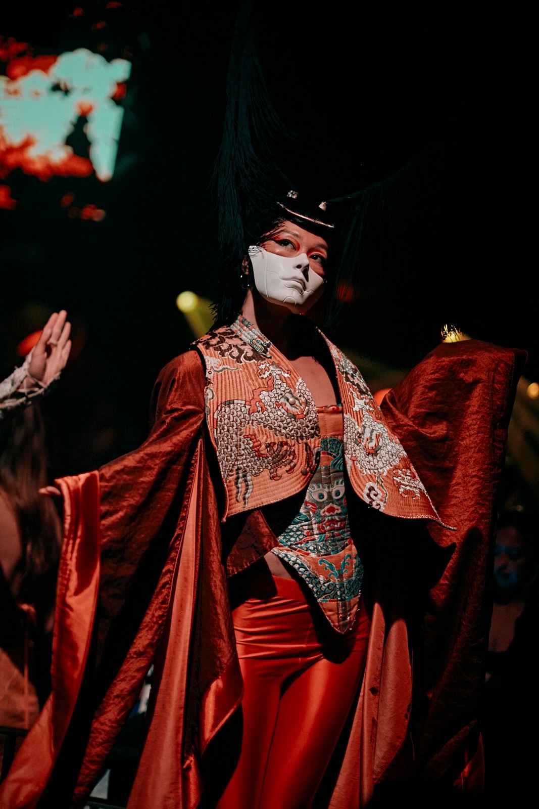 Ambiente en una fiesta de Chinois Ibiza