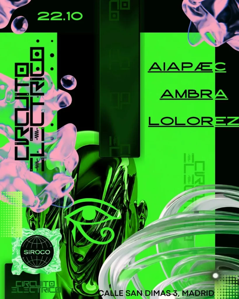 Cartel de CIRCUITO ELÉCTRICO