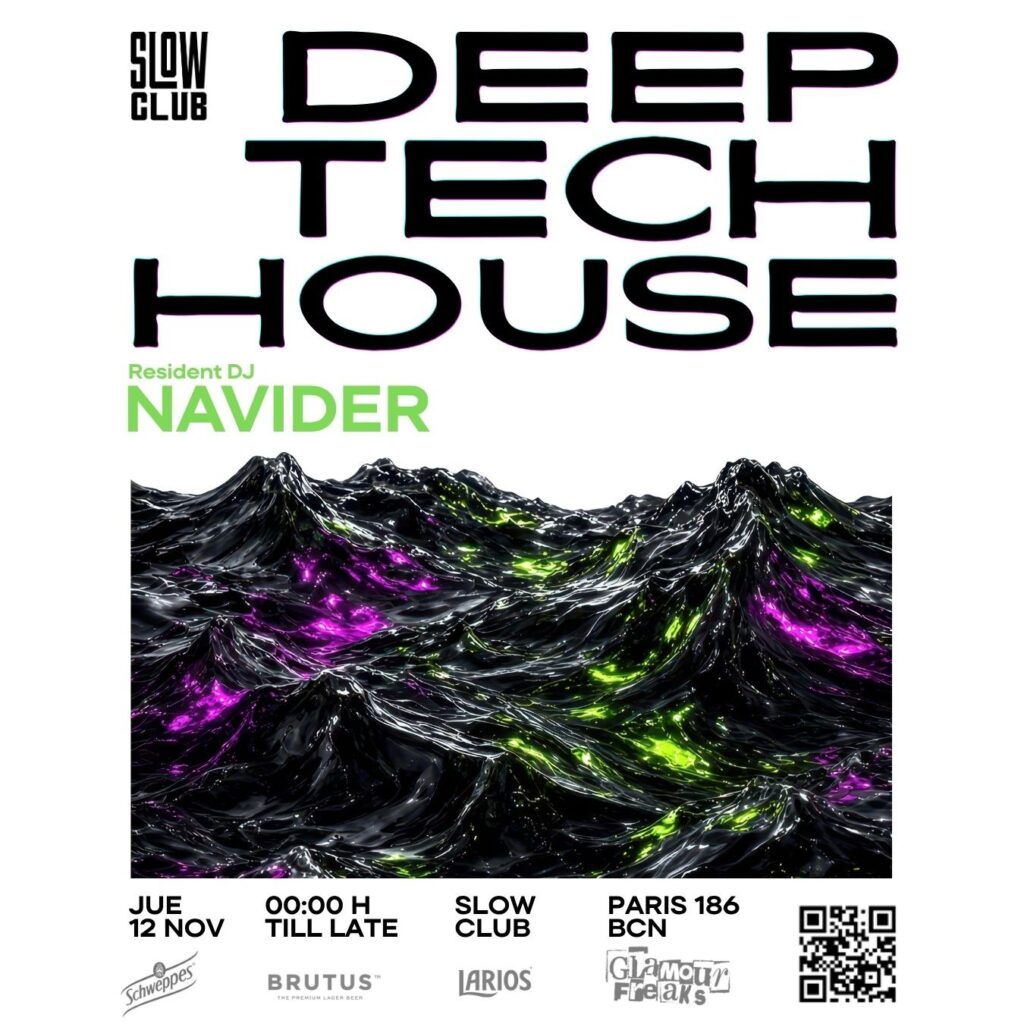 Cartel de DEEP, TECH, HOUSE BY NAVIDER