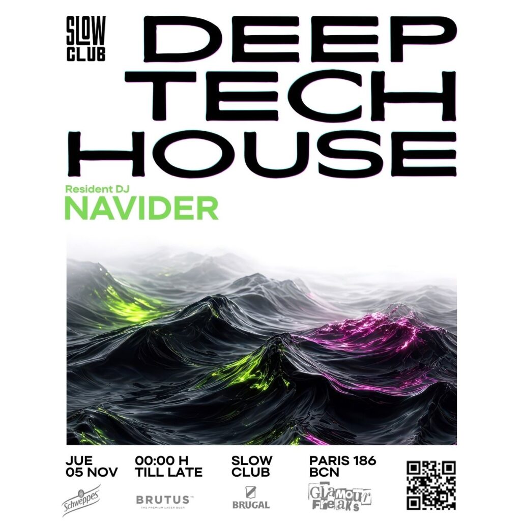 Cartel de DEEP, TECH, HOUSE