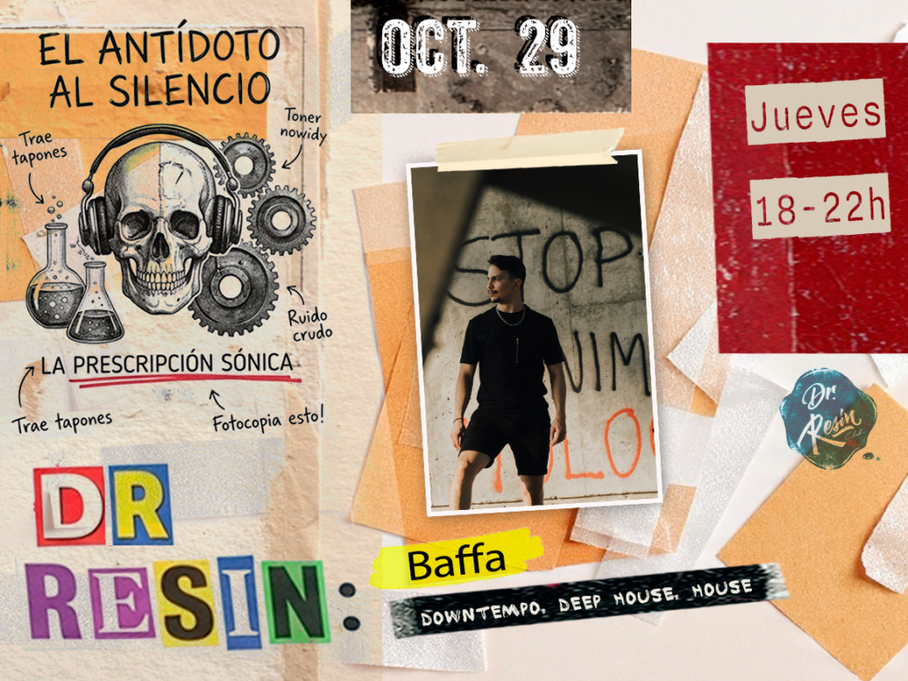 Cartel de DR. RESIN